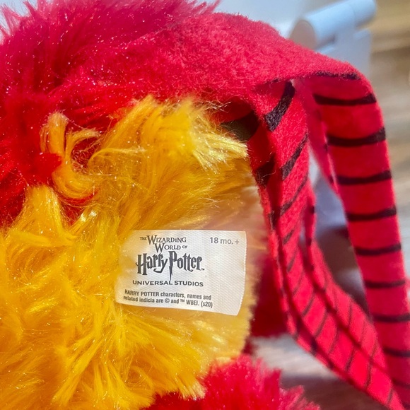 Harry Potter Fawkes The Phoenix Red Plush Bird 17" Stuffed Animal Universal(#16) - Picture 3 of 7